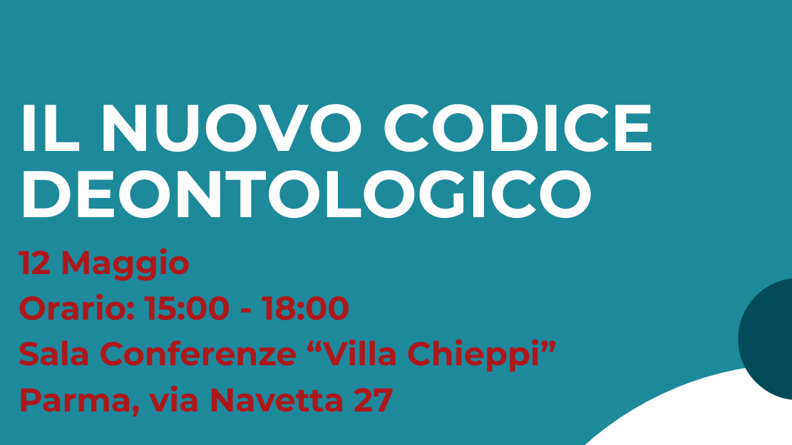 evento lezione magistrale nuovo codice deontologico