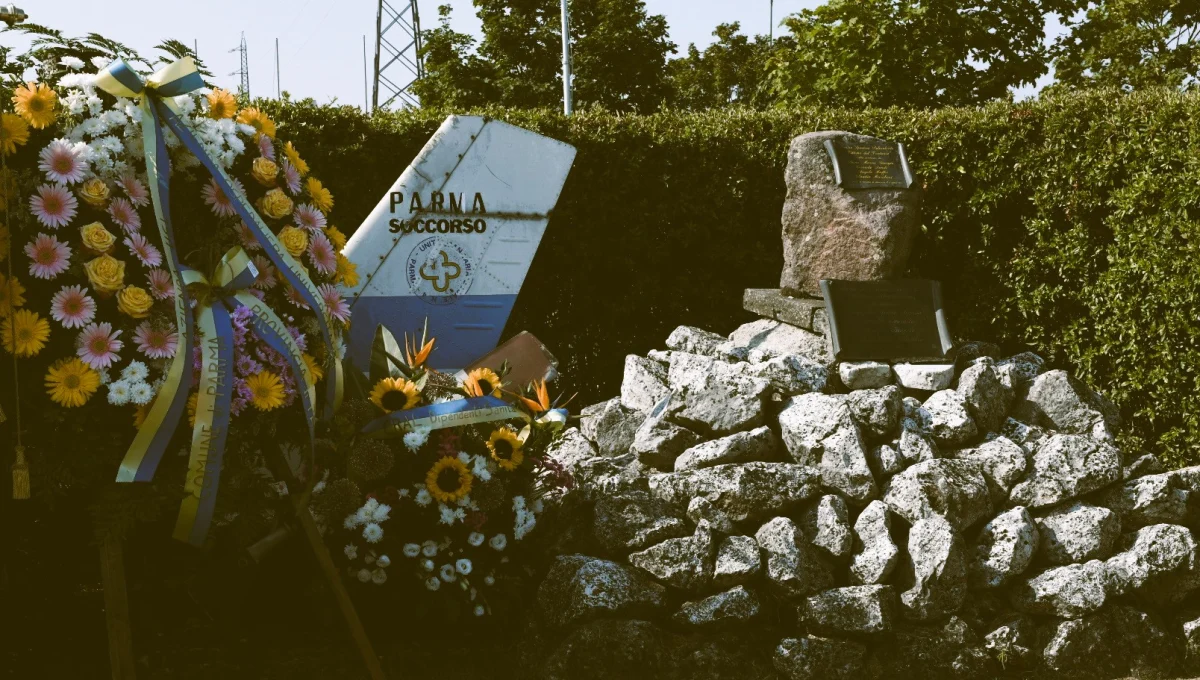 cippo commemorativo charlie alpha parma